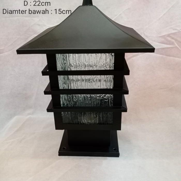 Lampu | Lampu Taman/Lampu Pilar/Lampu Outdoor/Pilar Kotak