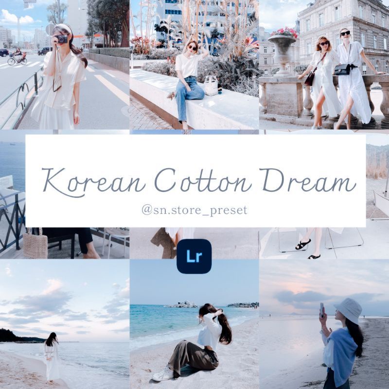 PRESET LIGHTROOM COTTON DREAM // FOR IOS &amp; ANDROID