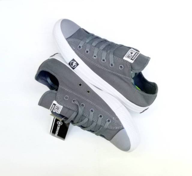 SEPATU ALL STAR CONVERSE CHUCK TAYLOR PETIR ABU/GREY/ABU-ABU