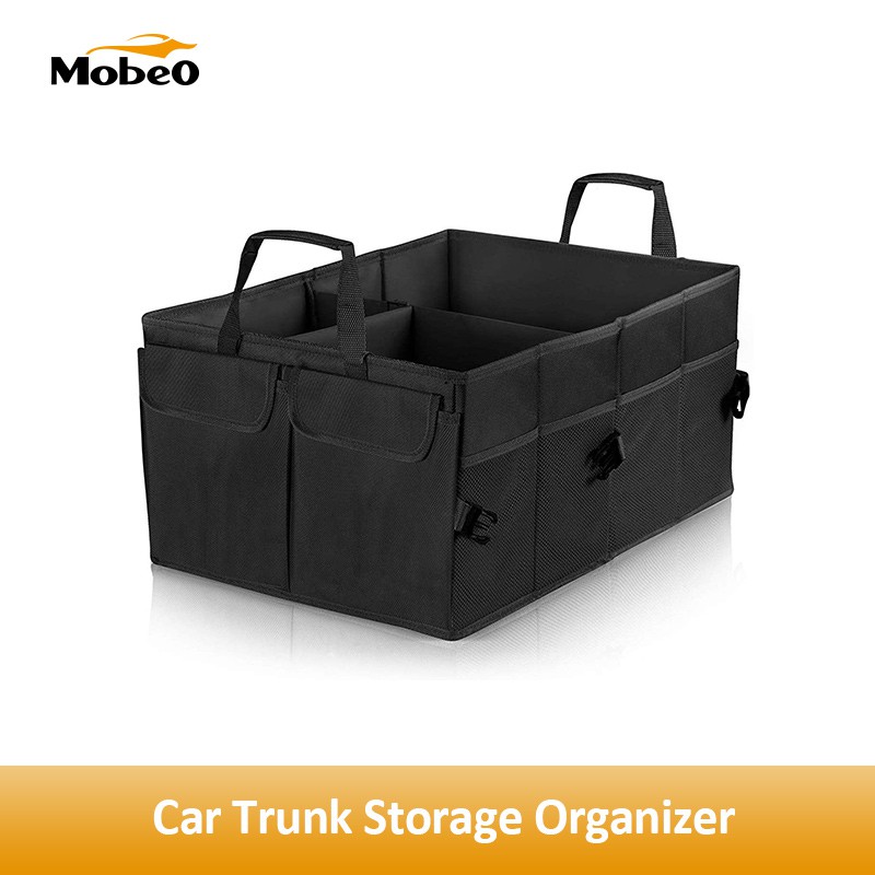 

Mobeo Tas Lipat Bagasi Mobil / Car Trunk Storage Organizer Berbahan Kain Oxford