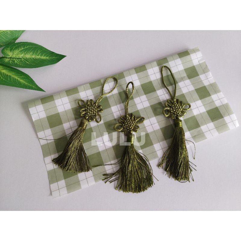 

tassel hiasan hampers tali rumbai lebaran tali tassel hiasan hampers Idul fitri