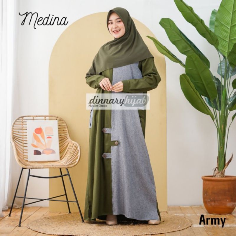 LD 92 - LD 130 || GAMIS MEDINA ORIGINAL || DINNARY HIJAB