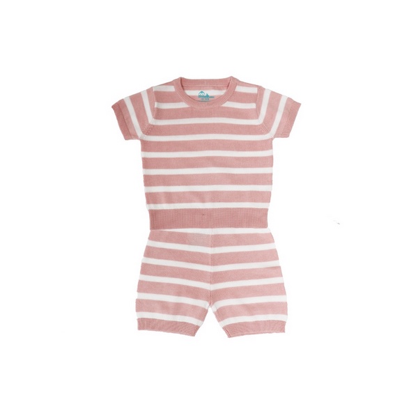 Bamboo and Bub Ariel Set - Atasan Bawahan Baju Setelan Anak Bayi Bamboo Cotton Halus Adem