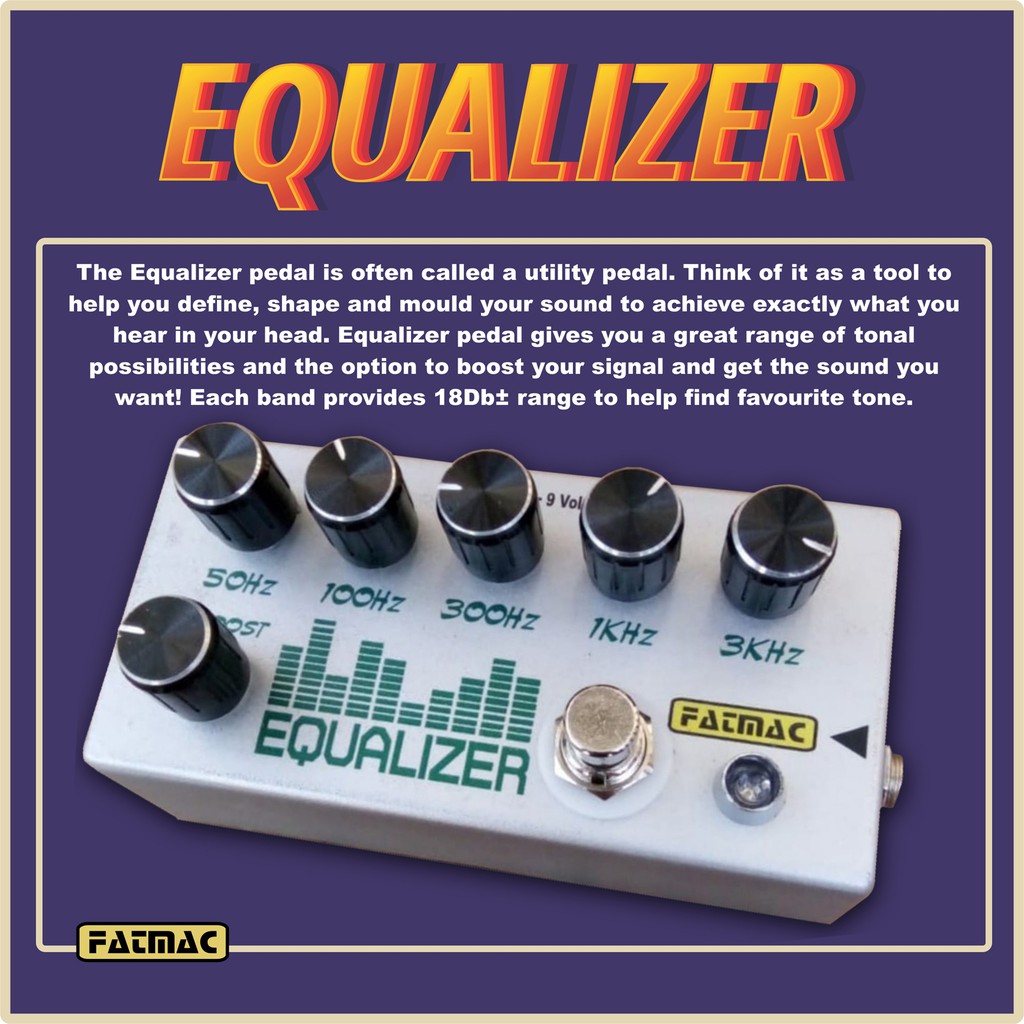 Efek Gitar Fatmac Equalizer