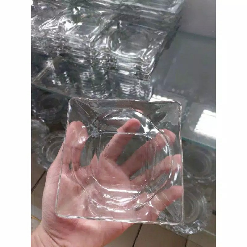 Asbak Kaca / Ashtray At-5 Lm / Asbak Murah