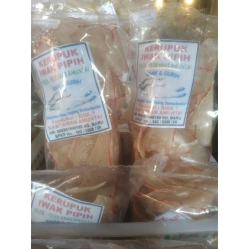 

Krupuk Pipih