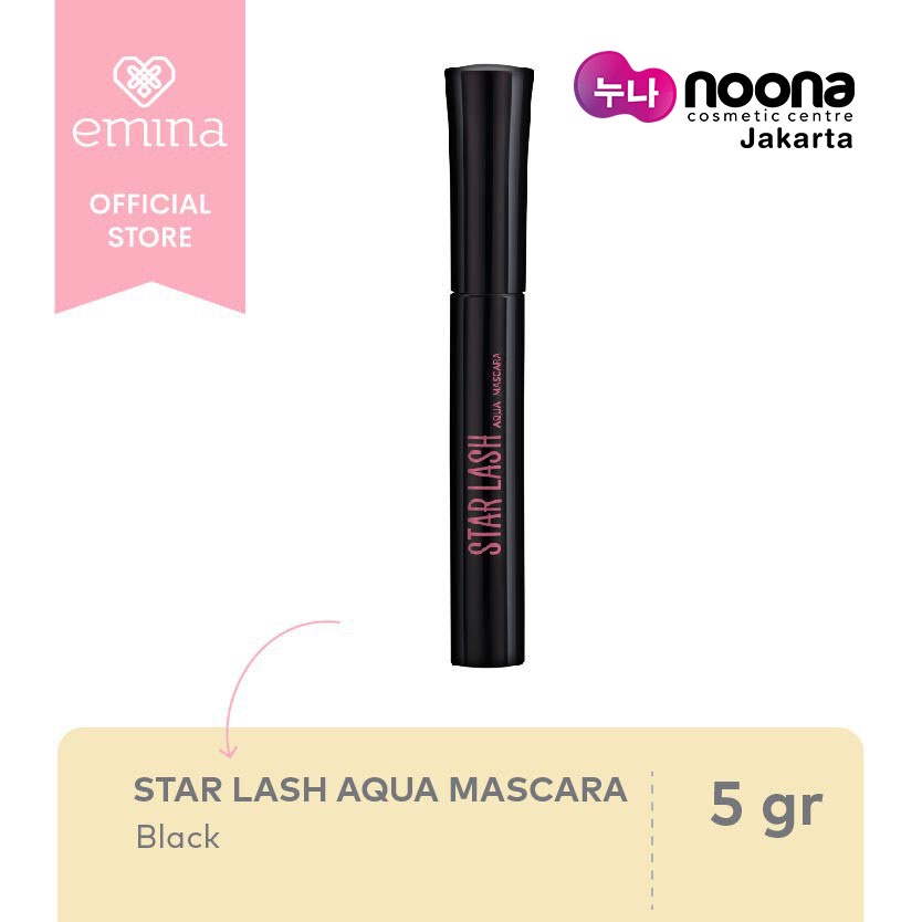 EMINA STAR LASH AQUA MASCARA 5GR -NJ