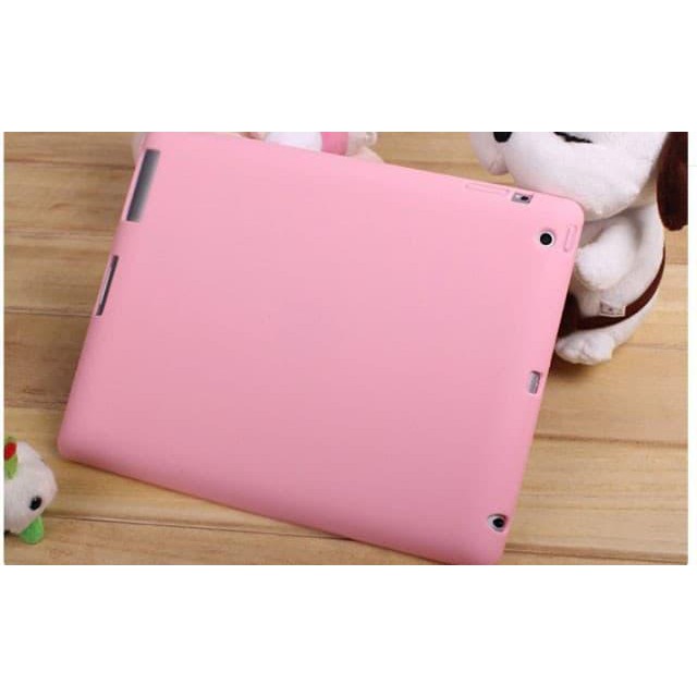 Kupb Silicon Soft Ipad 2 Ipad 3 Ipad 4 Soft Silicone Case Black For Apple - Biru Muda E0Zu