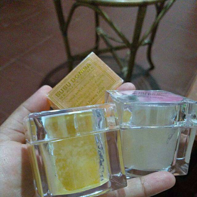 PAKET WHITENING CREAM SUSU DOMBA