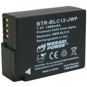 Jual Wasabi Power for Panasonic DMW BLC12   BLC12E Battery 2 Pack   Charger Diskon