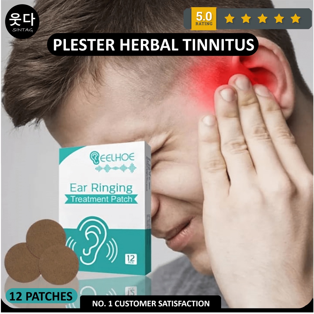 Obat Tinnitus Patch Eelhoe Herbal untuk Telinga Berdengung