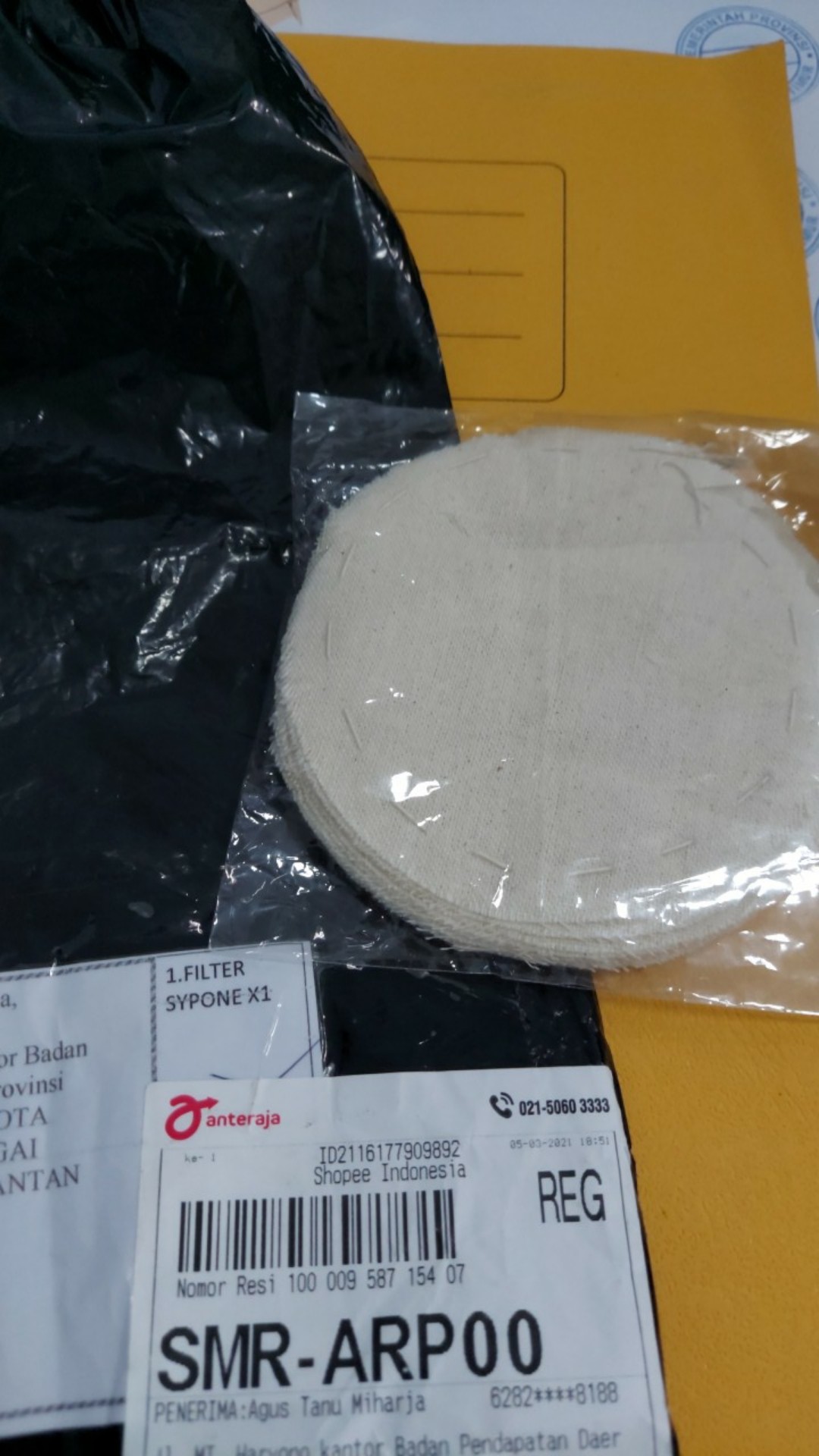 Yami Cloth Syphon Coffee Saringan Kain Siphon Coffee Filter Kain