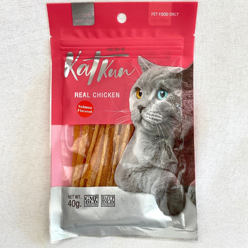 

KATKUN Snack Kucing Stick Salmon 40g
