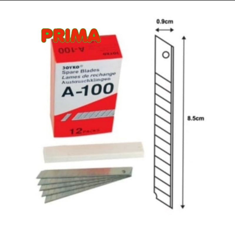 

REFILL CUTTER / ISI CUTTER KECIL JOYKO A 100