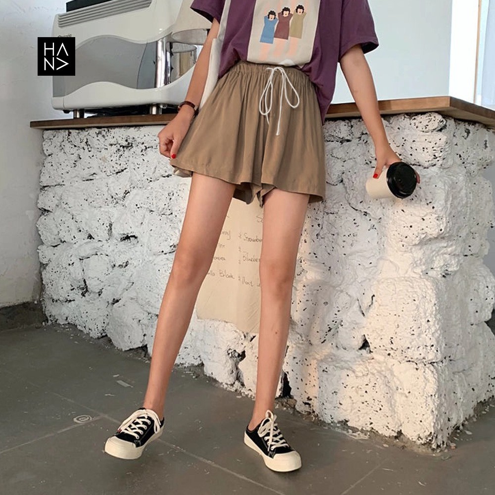 HanaFashion JKT - ChaYoung Short Pants / Celana Pendek Wanita Bahan Rayon - SP024