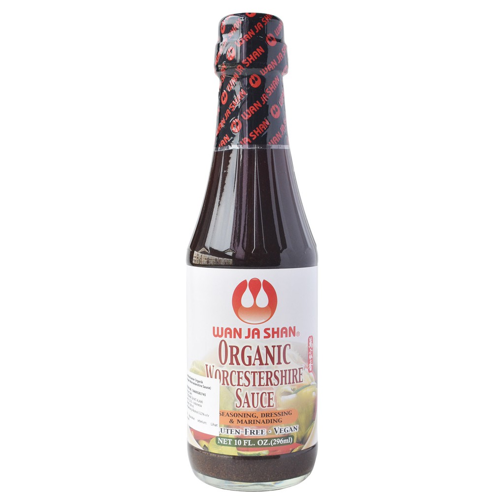Wan Ja Shan Organic Worcestershire Sauce 296 ml