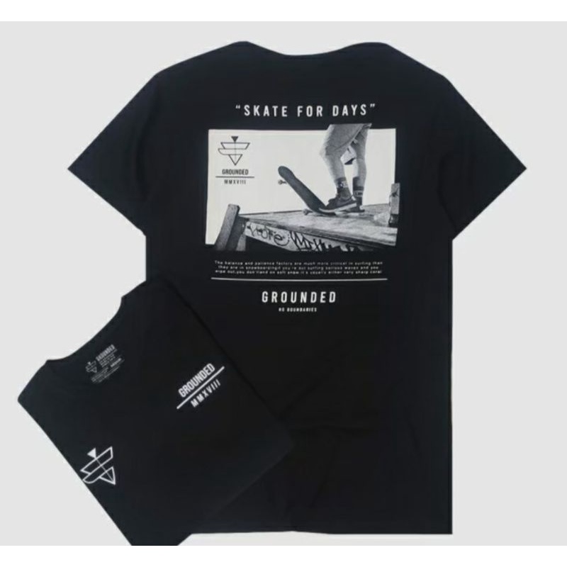 moxsa second store-kaos grounded pria kaos pendek pria kaos lenggan pendek pri kaos pria grounded