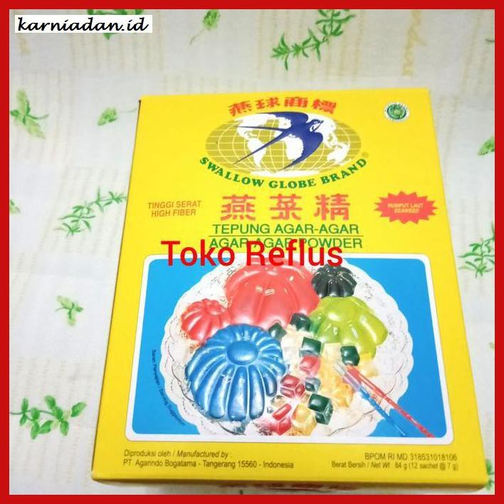 

RAGA-RAGA- SWALLOW GLOBE "TEPUNG AGAR-AGAR 7 GR -GNIDUP-NAHAB.