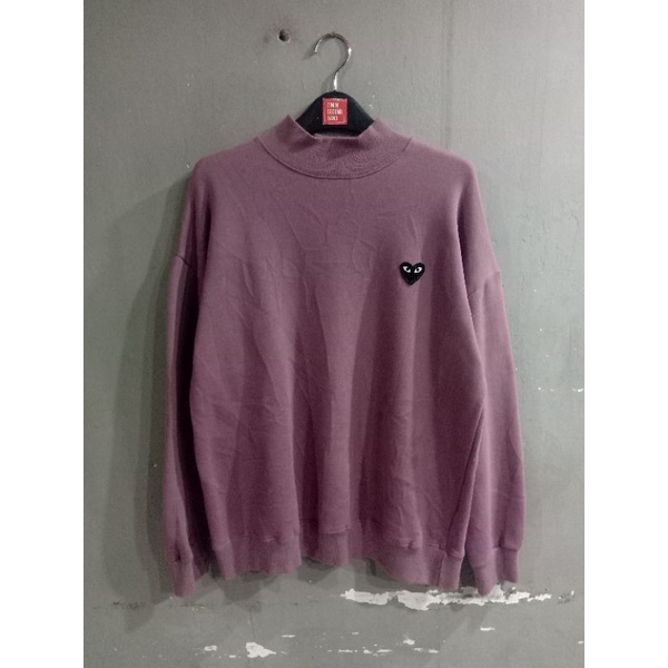 crewneck comme des garcons second