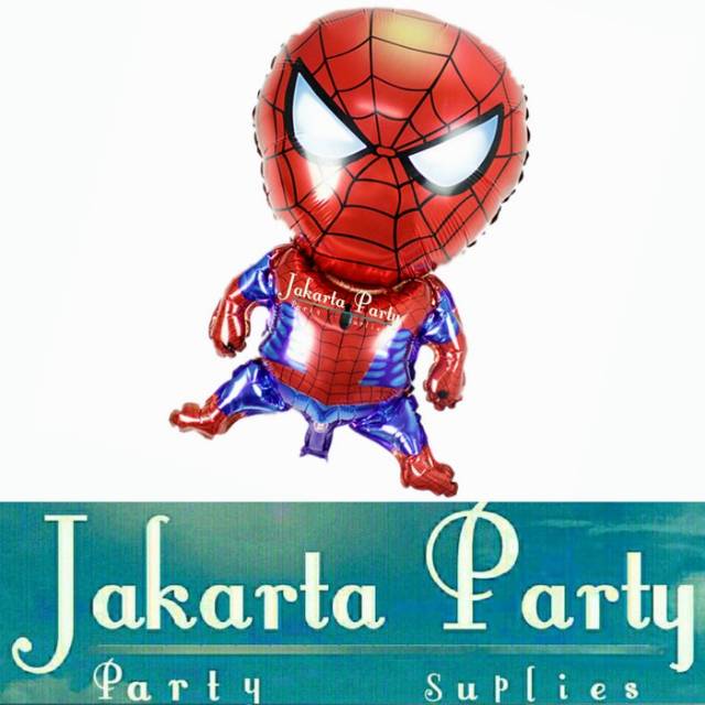 Balon Foil Spiderman Jumbo / Balon Karakter Spiderman /Balon Superhero