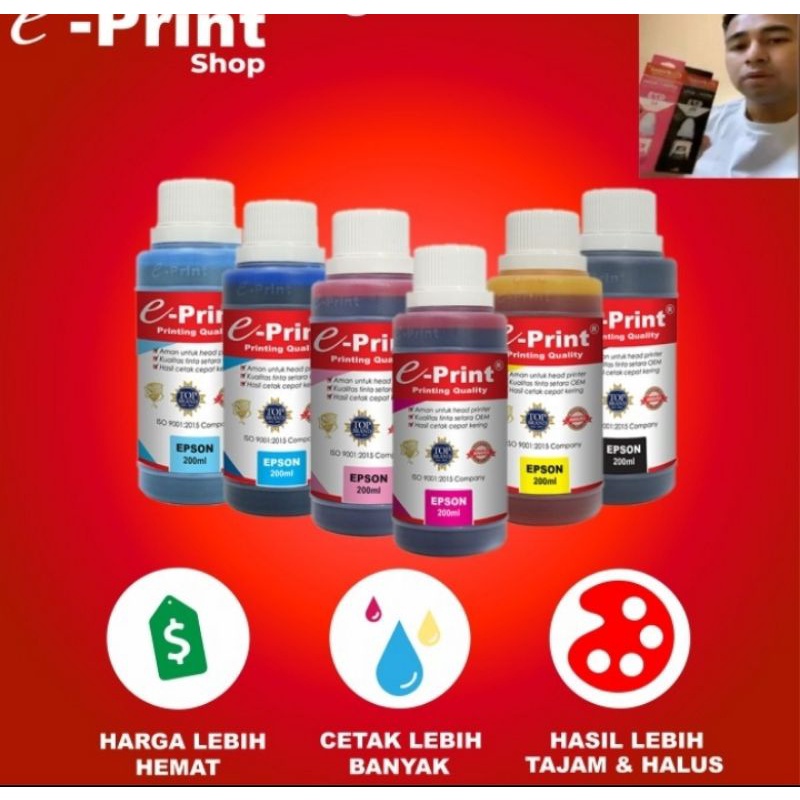 Tinta Printer Eprint Epson 200ml