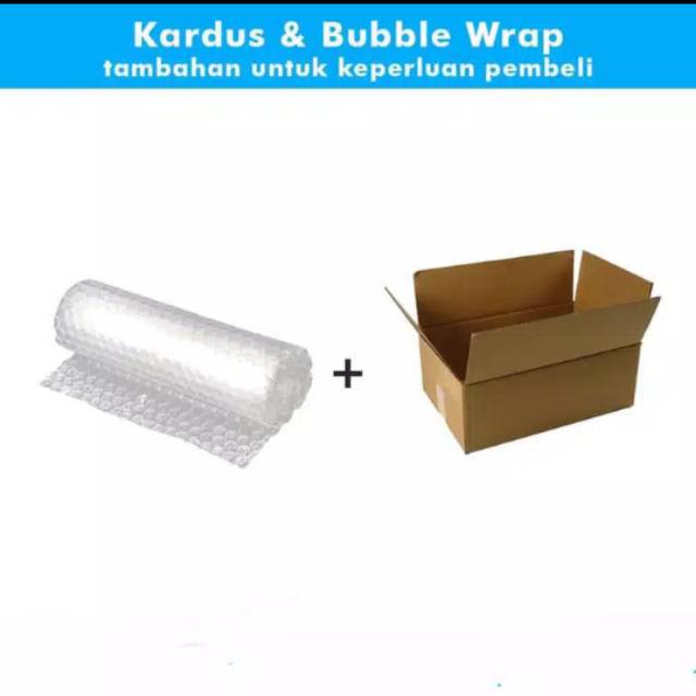 

Kardus + Bubbel Warp untk produk yang kami jual