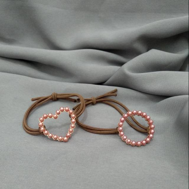 Ikat Rambut Korea Mutiara Pearl Hair Tie
