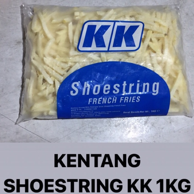 Kentang Shoestring / Crinkle / Straight Cut KK 1kg