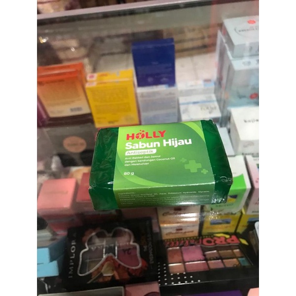 Holly sabun hijau antiseptik sabun gatal gatal 80 gr