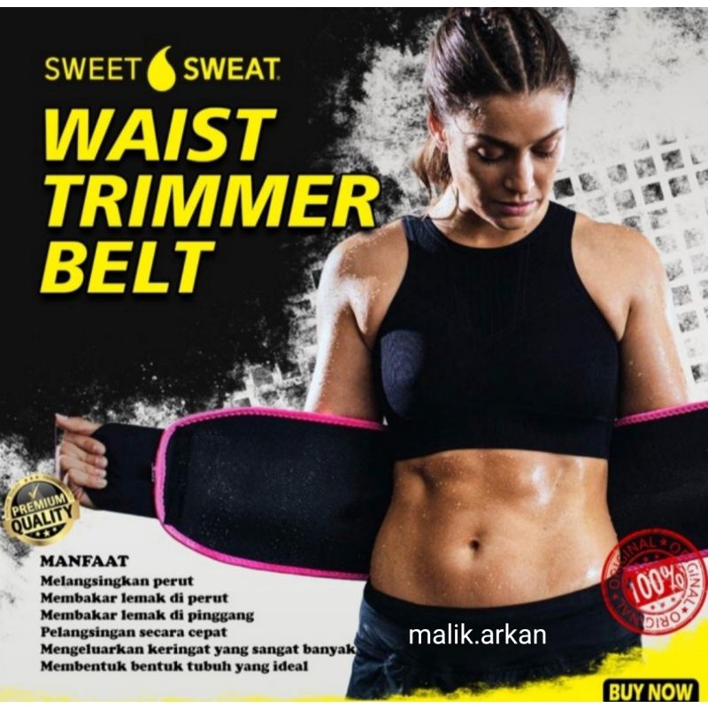 Korset Pembakar Lemak Pria Wanita Sweet Sweat Original