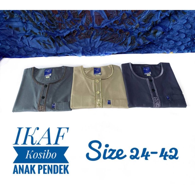 Jubah gamis ikaf kosibo anak / tanggung