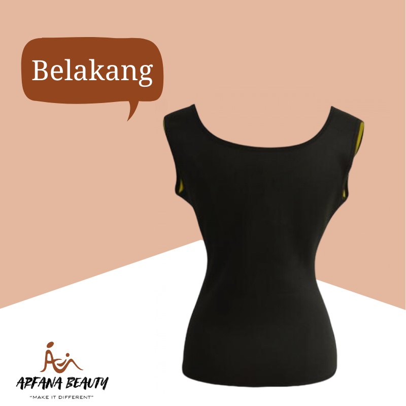 Baju Korset Pembakar Lemak Peramping Cami Hot Shapers Slimming Vest Baju Olahraga Pakaian Pelangsing