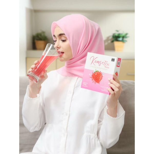 

COLLAGEN DRINK by Komsetix NHS | Minuman Pemutih Badan | Collagen BPOM