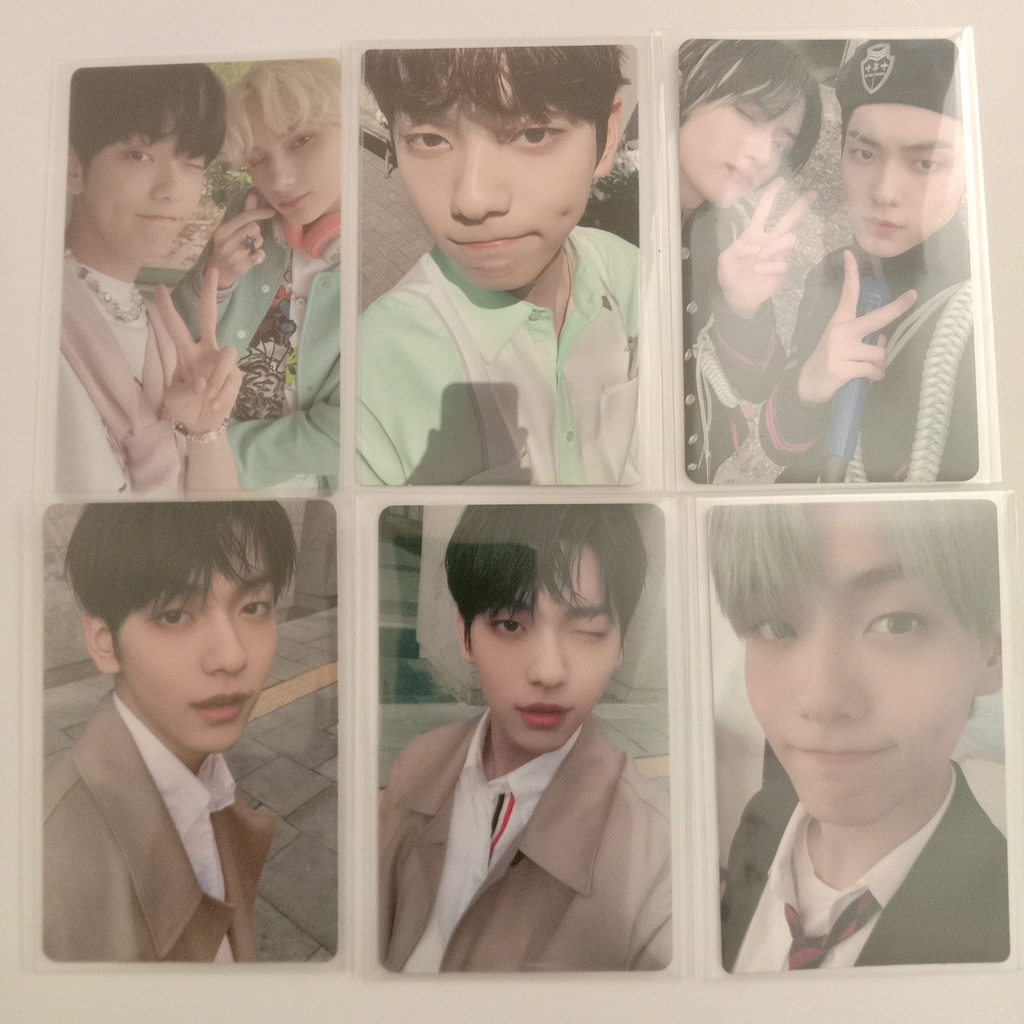 PHOTOCARD ALBUM SOOBIN SOOGYU BEOMGYU SOOKAI HUENINGKAI TOMORROW X TOGETHER PC TXT MINISODE BLUE HOU