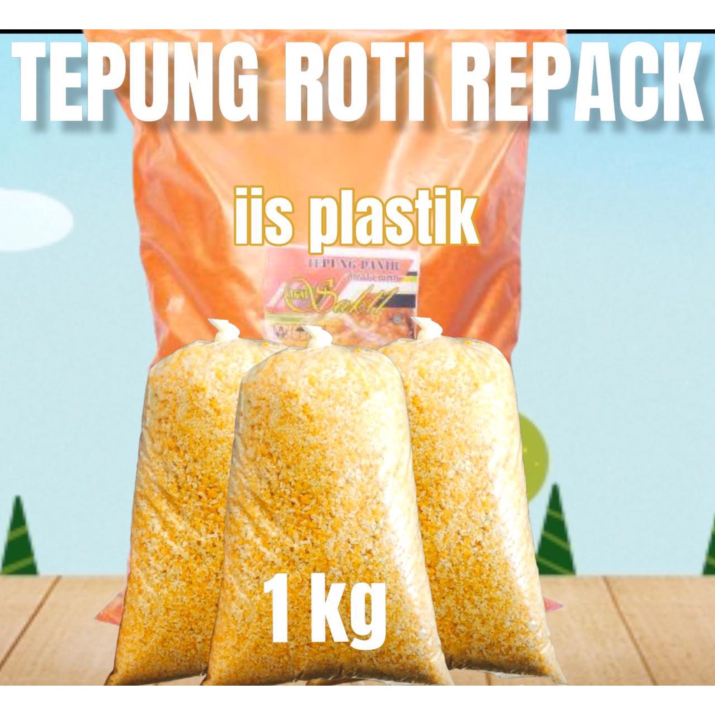 Bread crumb / tepung roti 250grm 500grm 1kg / tepung panir