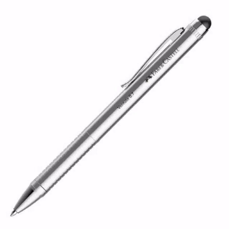 

Stylus pen vernate 0.7 silver barrel faber castell