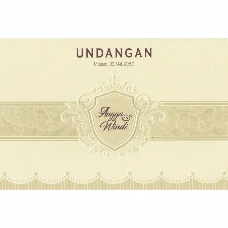 Undangan Blangko Erba 88199