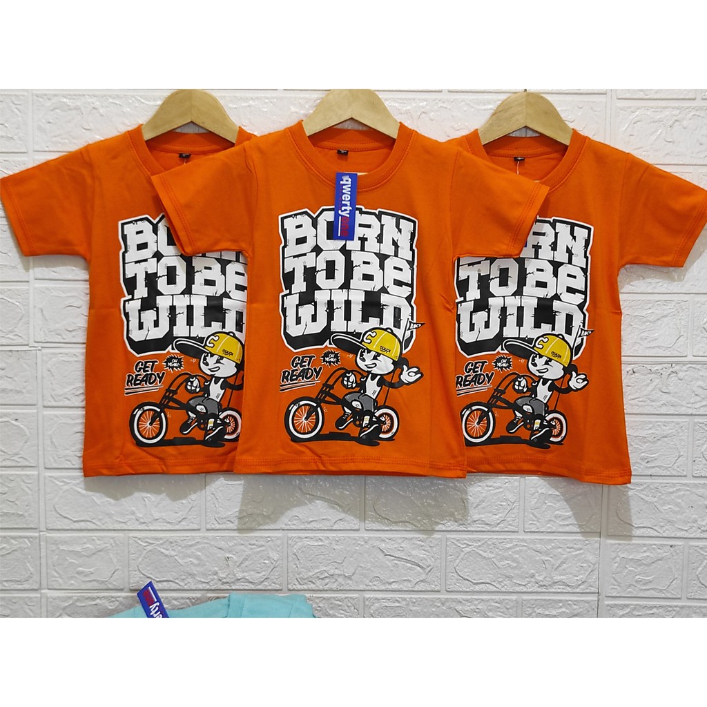 Kaos Anak Distro Touring 1-8 Tahun