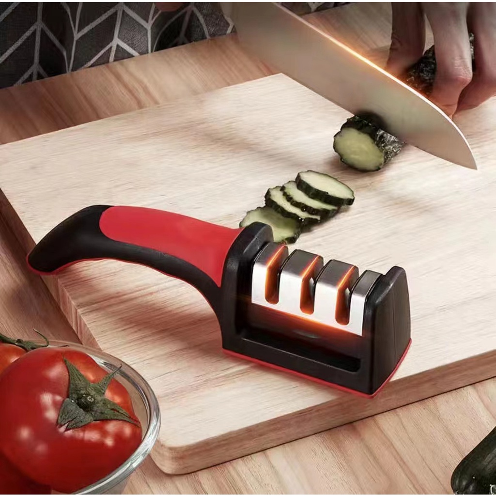 ALAT ASAH PISAU TAJAM DAN GUNTING - ASAHAN PISAU KNIFE SHARPNER IMPORT - BD
