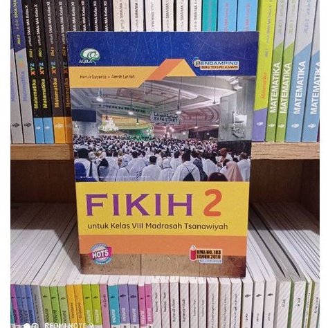 New Buku MTs Fiqih Kelas 8 Aqila