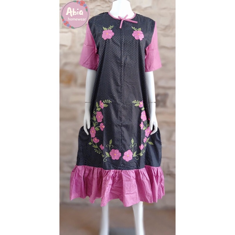 Daster Bordir Malang Katun Jepang - Busui Friendly