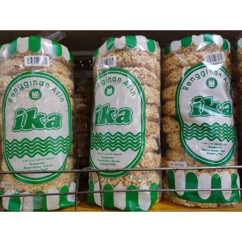 

Rengginang asin ika 250 gram / keripik kerupuk oleh oleh khas magelang jogja temanggung wonosobo