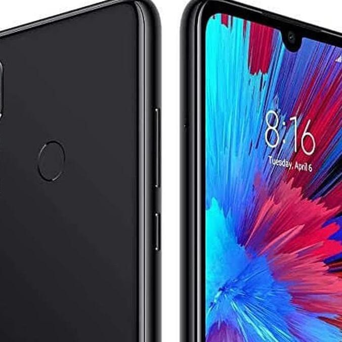 TERMURAH REDMI NOTE 7 4/64 GARANSI RESMI TAM - BLACK READY STOCK