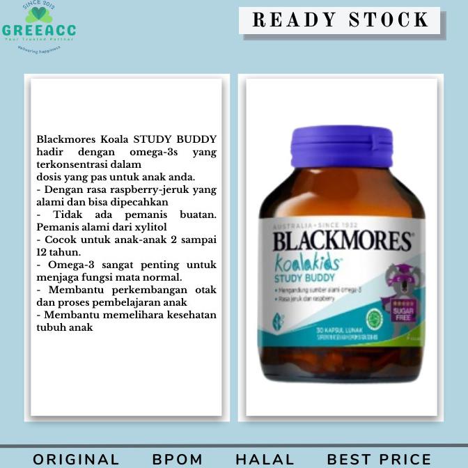 Blackmores Koalakids Study Buddy - Vitamin Otak Anak