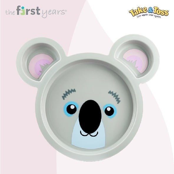 The First Koala Plate 2pk 12m+