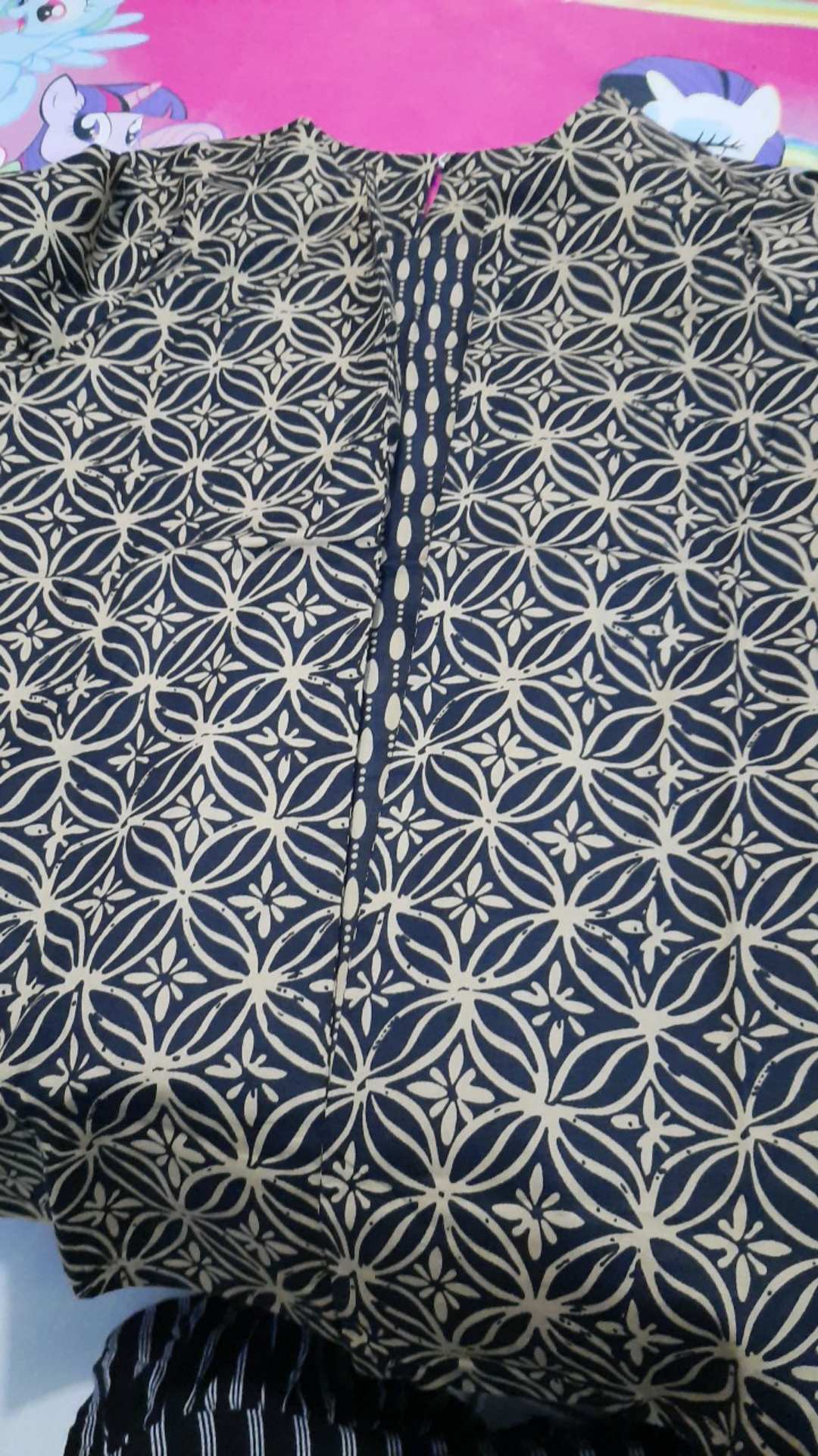 Atasan Blouse Batik Wanita Lengan Panjang Katun Stretch, 242 Ade#