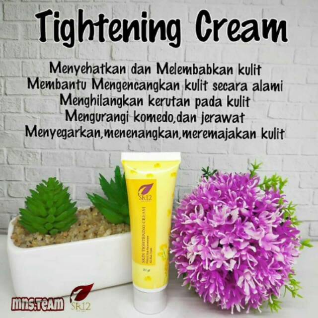 Tightening cream sr12
