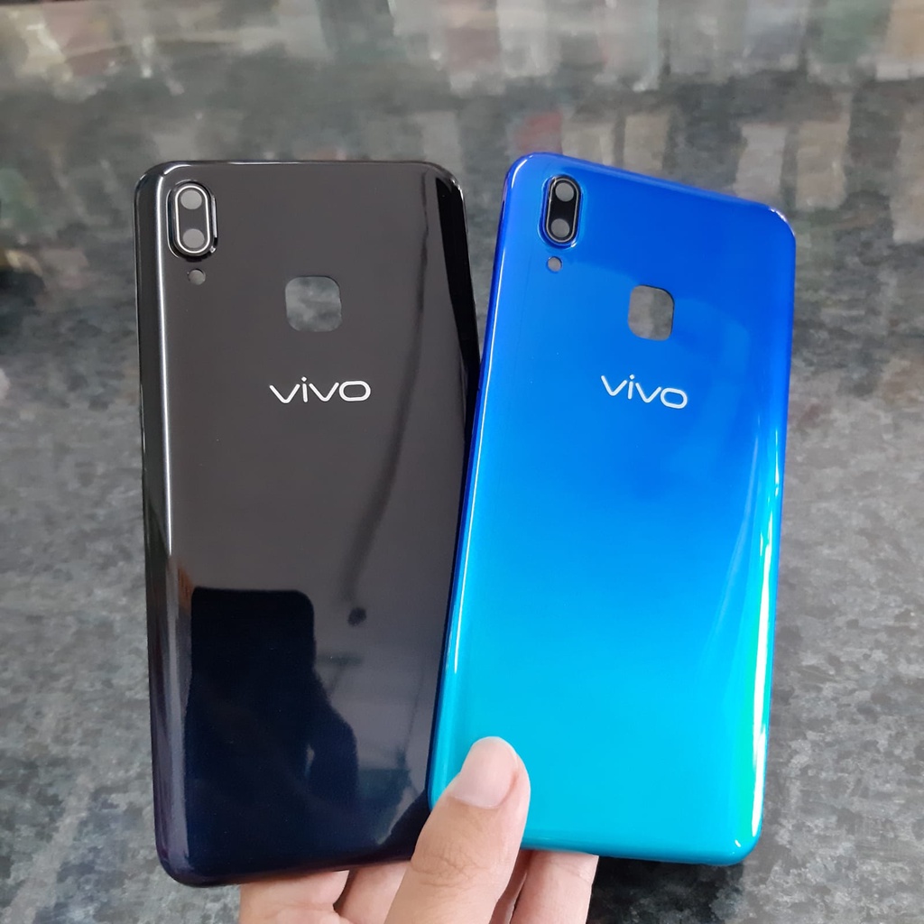 Backdoor Back Cover Vivo Y91 Y93 Y95 Casing HP bahan kaca bukan plastik seperti bawaan original