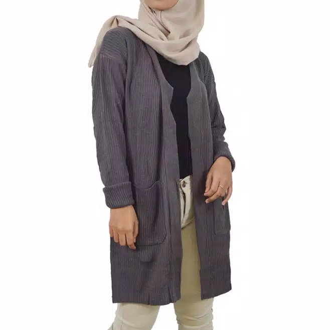 VEGA / BELLE Long  Cardigan Rajut