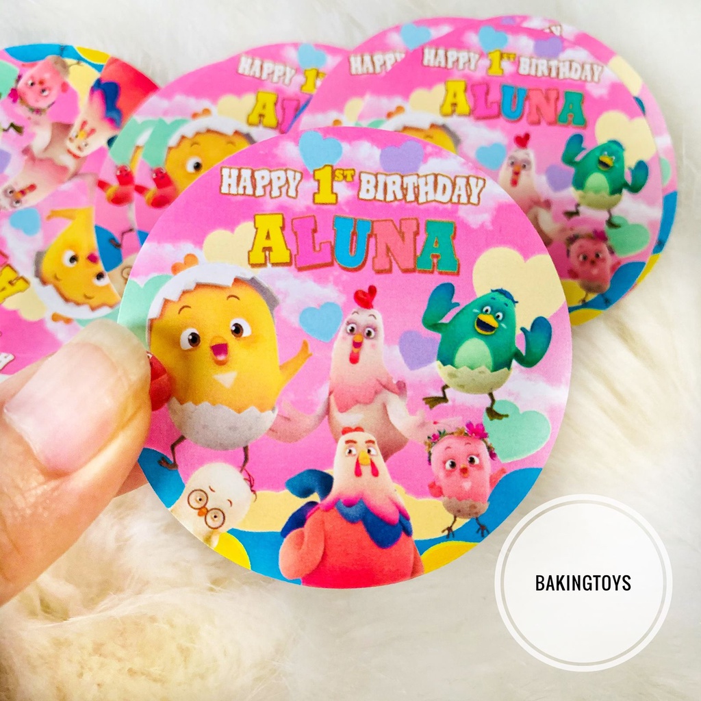 

Pat a pat Sticker Birthday Souvenir Tempelan Ulang Tahun Hampers